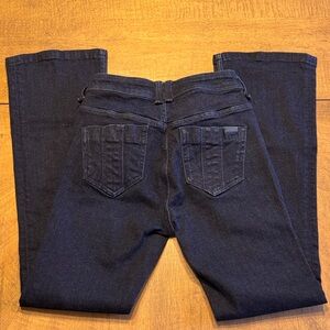 Burberry Brit Chelsea Bootcut Jean Dark Wash size 27 Regular.